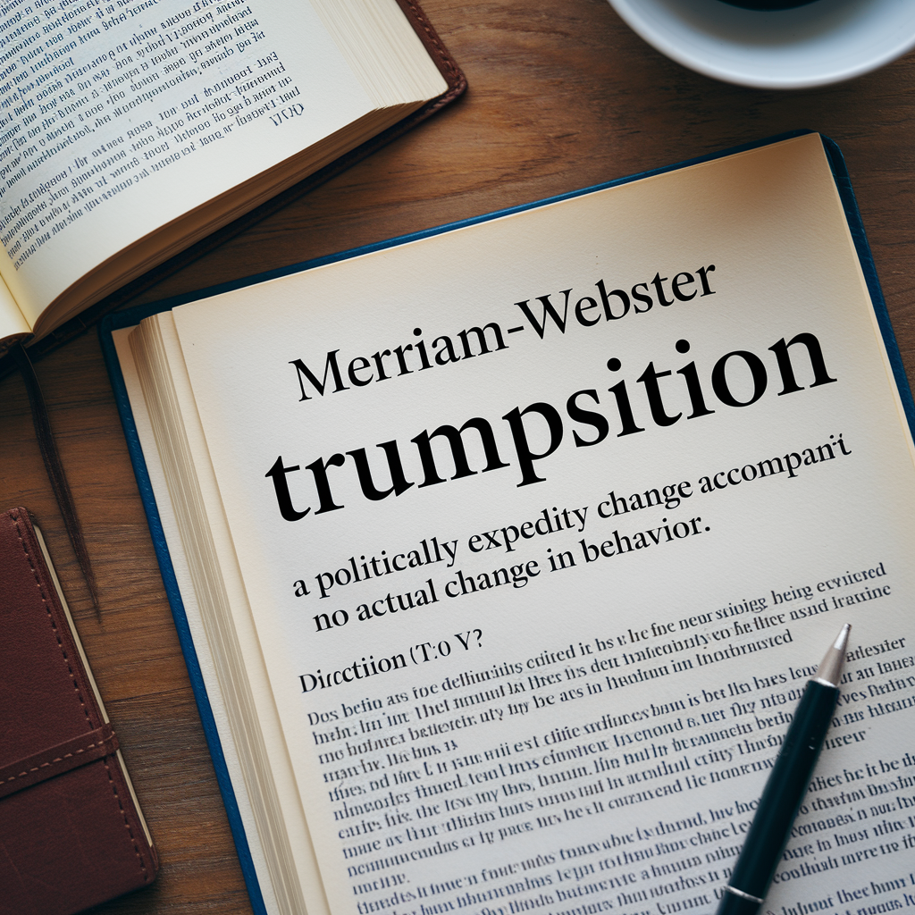 Dictionary entry for Trumpsition