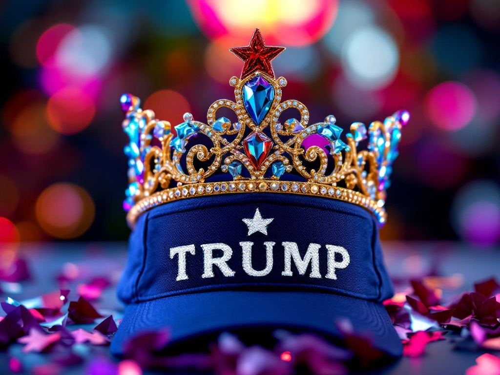 MAGA hat with crown